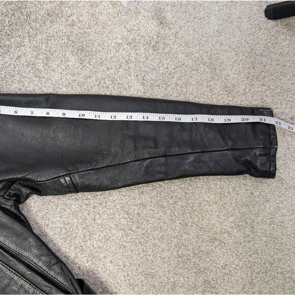 Vintage Force Leather Motorcycle Jacket - Picture 13 of 13